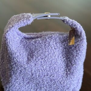 Lavender Bouclé Women's Sweater